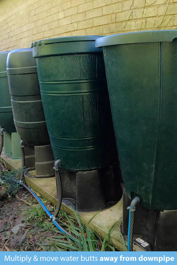 How to Connect Multiple Water Butts Together (Without a Plumber)