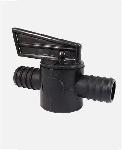 1" Barbed Ball Valve - 1" Hose