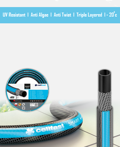 1" Premium Anti Twist Reinforced Hose Pipe - Per Meter