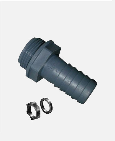 3/4" BSP Threaded - Straight Connector 25mm - 1"