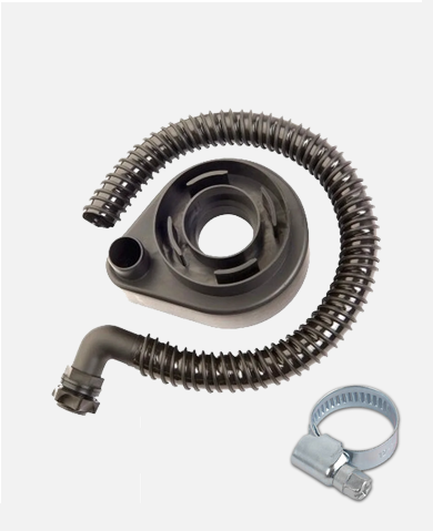 Downpipe Rainwater Diverter Connector Kit (BLACK) 1"